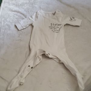Sister onesie